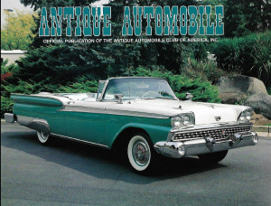 ANTIQUE AUTOMOBILE 2000 JULY - '59 FORD GALAXIE, '39 CHEVROLET PICKUP